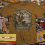 Bass Fisherman Scroll Tee