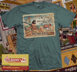 Daytona Beach Travel Poster