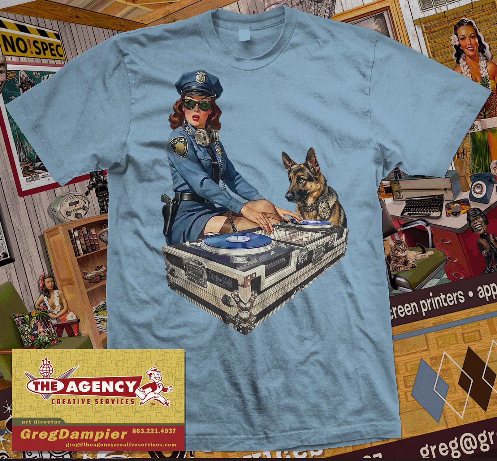 Police Woman K9 DJ