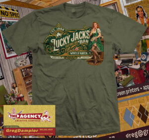 Luck Jacks Bar Pinup