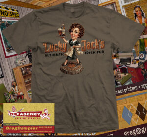 Lucky Jacks Barmaid