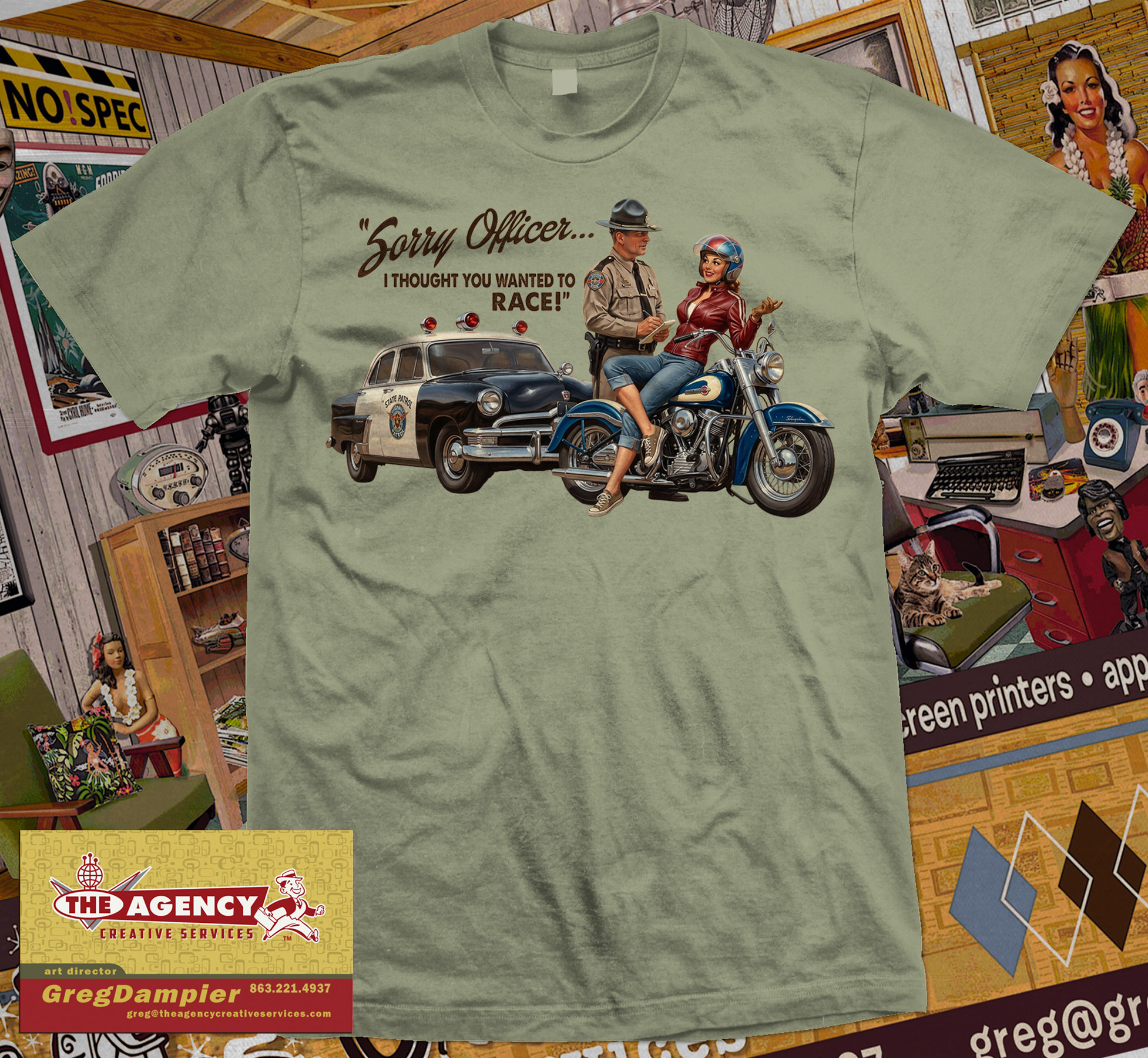 Pinup Racing Police